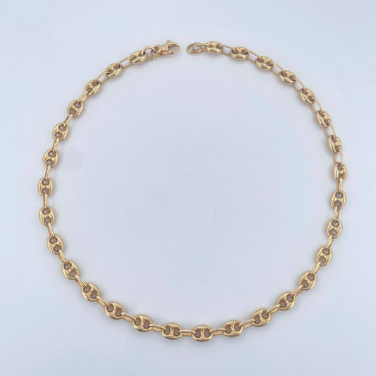 Tobillera Gc 6.9gr / 11 1/2 in / Oro Amarillo 18K $