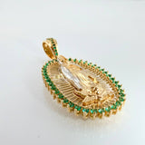 Dije Virgen Guadalupe Filigrana 6.5gr / 1 3/4 in / Dos Oros Amarillo Blanco 18K © Dije Virgen Guadalupe Filigrana 6.5gr / 1 3/4 in / Dos Oros Amarillo Blanco 18K ©