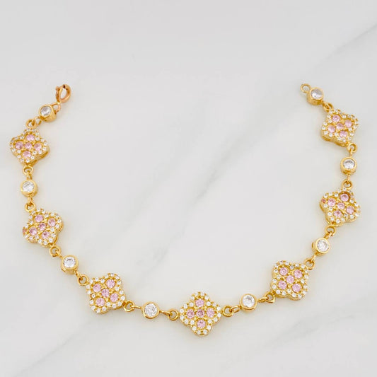 Pulso Trebol 10.15 g / 6 3/4 in / 4.1 mm Oro Amarillo 18K