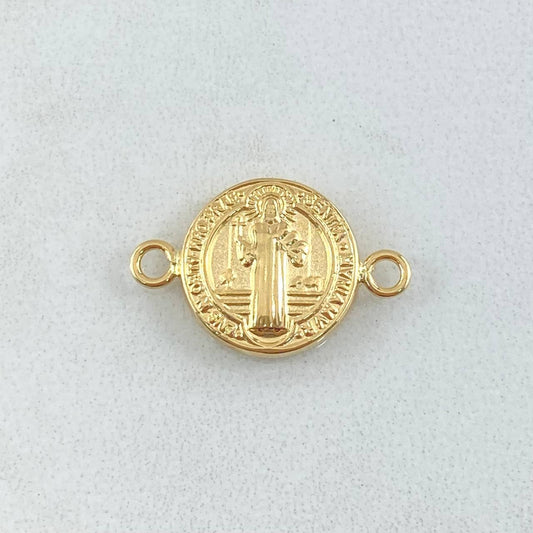 Herraje San Benito 0.8 g / 3/4 in Oro Amarillo 18K