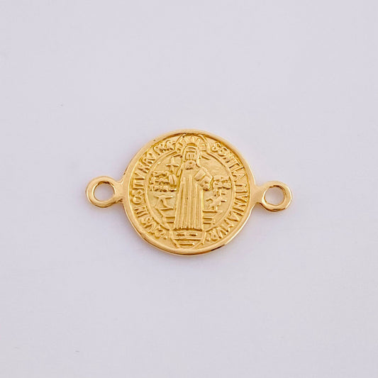 Herraje San Benito 0.8 g / 3/4 in Oro Amarillo 18K