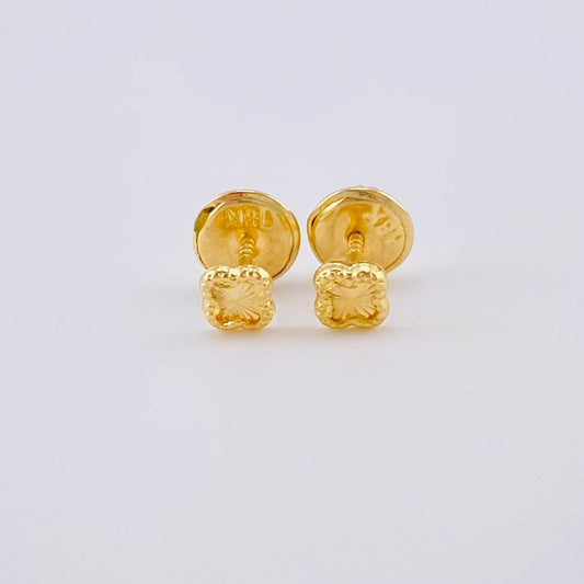 Topos Trebol 0.4 g / in / 3.7 mm Oro Amarillo 18K