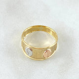 Coffee Bean Ring 1.55gr / Size 5 3/4 / 18K Gold Coffee Bean Ring 1.55gr / Size 5 3/4 / 18K Gold