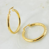 Candongas Jass 3.65gr / 1 1/4 in / Oro Amarillo 18K Candongas Jass 3.65gr / 1 1/4 in / Oro Amarillo 18K