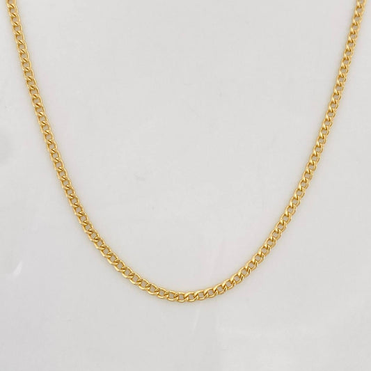 Mini Cuban Links 2g / 24 in / 1.4mm 18K Yellow Gold