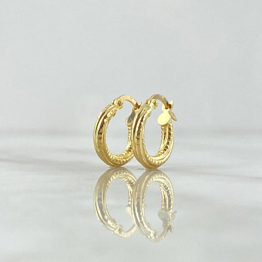 Candongas Carly 1.25gr / 1.5cm / Oro 18K