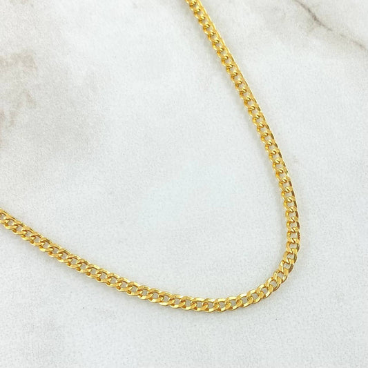 Cadena Cubana 4.15gr / 60cm / +0 Oro 18K ©