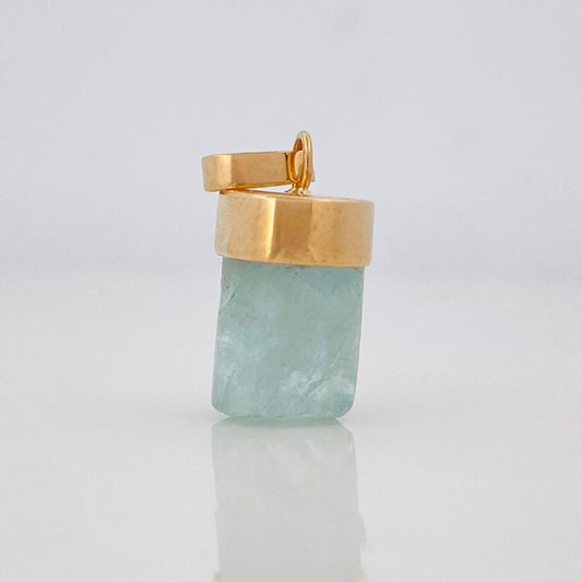 Dije Morralla Esmeralda 0.8g / 3/4 in Oro Amarillo 18K