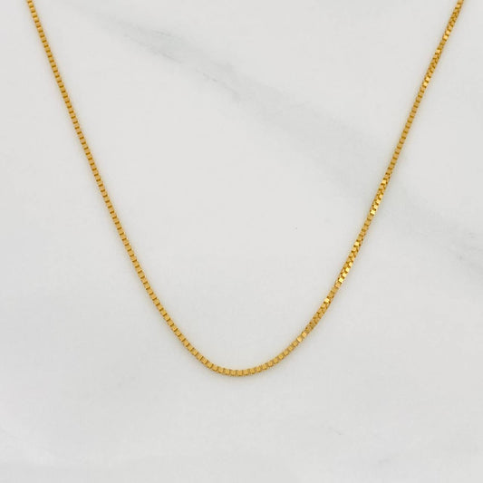 Venetian Chain 0.95g / 18 in / 0.55mm Yellow Gold 18K