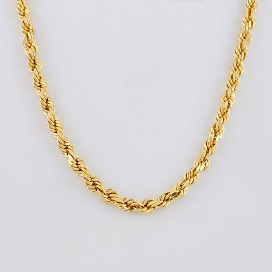 Rope Chain 8 g / 23 1/2 in / 3 mm 18K Yellow Gold