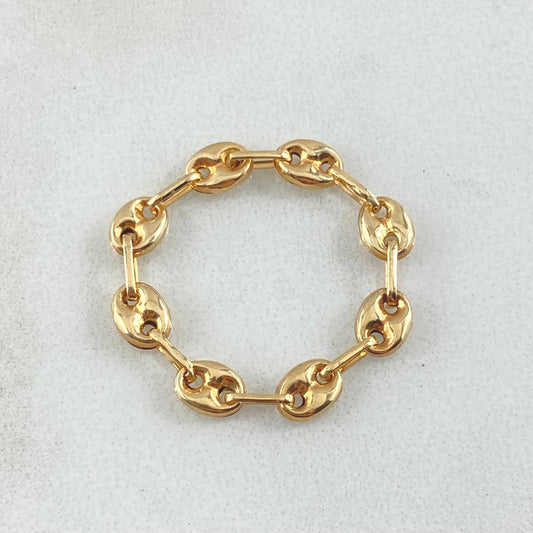 Anillo Gc 0.45 g / T3 1/2- 3 1/4 Oro Amarillo 18K