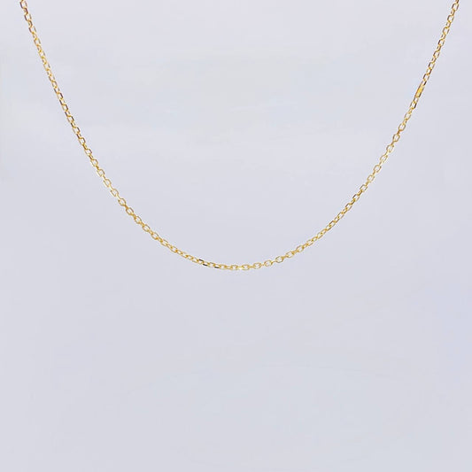 Cadena Aro Seguido 1.2 g / 19 3/4 in / 0.9 mm Oro Amarillo 18K