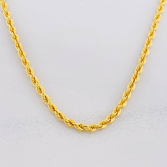 Cadena Lazo 6.2g / 24 in / 2.75mm Oro Amarillo 18K