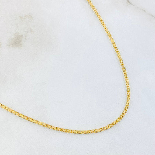 Cadena China 3.9 g / 60.2 cm / 2.2 mm Oro Amarillo 18K