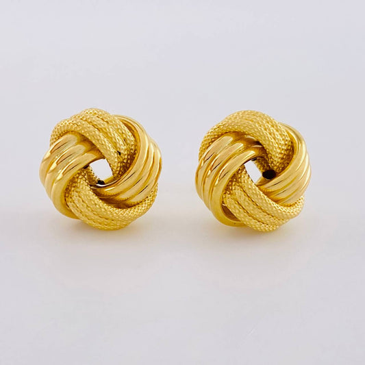 Topos Nudo 1.9g / in / 13mm Oro Amarillo 18K