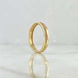 Basteada Band Ring 3.95gr / Size 10 3/4 / White Zircons 18K Yellow Gold © Basteada Band Ring 3.95gr / Size 10 3/4 / White Zircons 18K Yellow Gold ©
