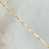 Cadena China 2.35gr / 16 in / 1.45mm Oro Amarillo +1 18K ! Cadena China 2.35gr / 16 in / 1.45mm Oro Amarillo +1 18K !