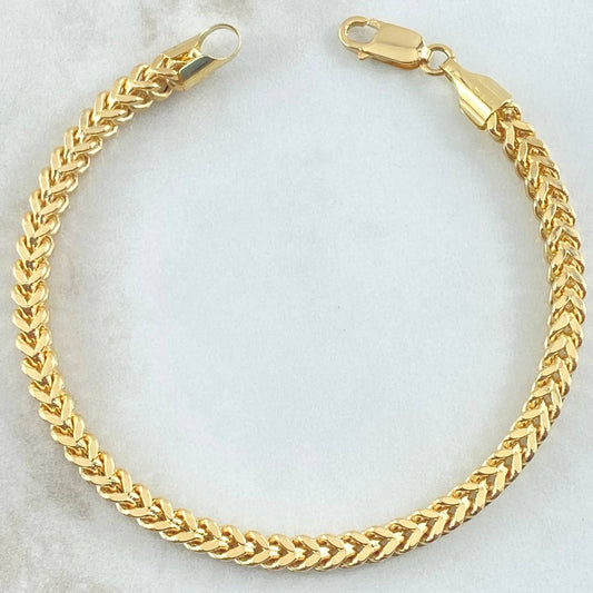 Pulso Franco 12.2gr / 21cm / +3 Oro 18K