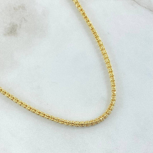 Cadena Ice 15.9gr / 60cm / +4 Oro 18K ©