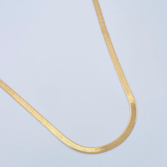 Cadena Espejo 6.95gr / 50cm / +3 Oro 18K &