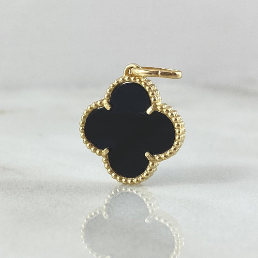 Dije Trebol 1.85gr / 2.1cm / Nac.Esp. Oro 18K