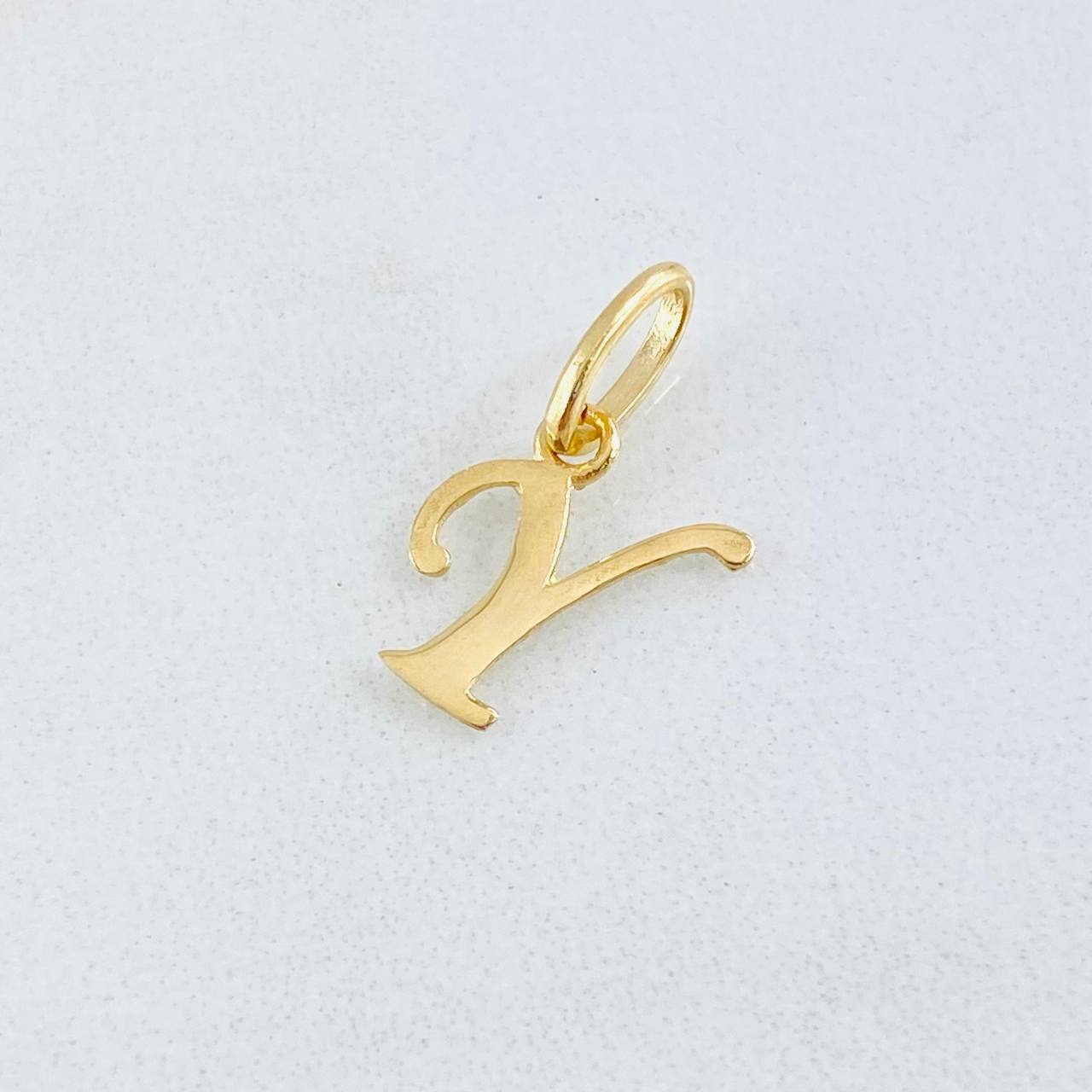 Pendant Letter Y 0.4gr / 0.8in / 18K Gold Pendant Letter Y 0.4gr / 0.8in / 18K Gold