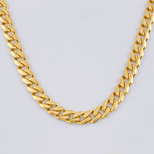 Cadena Monaco 26.8 g / 23 1/2 in / 6 mm Oro Amarillo 18K