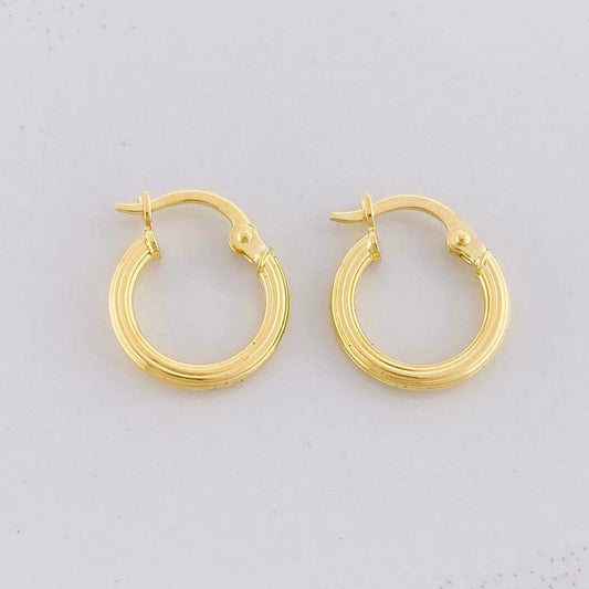 Candongas Arielle 1g / 1/2 in Oro Amarillo 18K