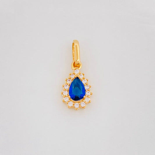 Dije Gota Tupida 1.2g / 3/4 in Oro Amarillo 18K