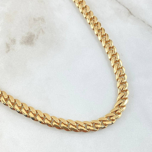 Cadena Cubana 66.15gr / 60cm / Nac.Esp. Oro 18K ©