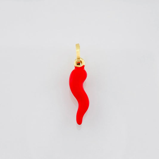 Dije Chile Jalapeño 0.8g / 1 in Oro Amarillo 18K