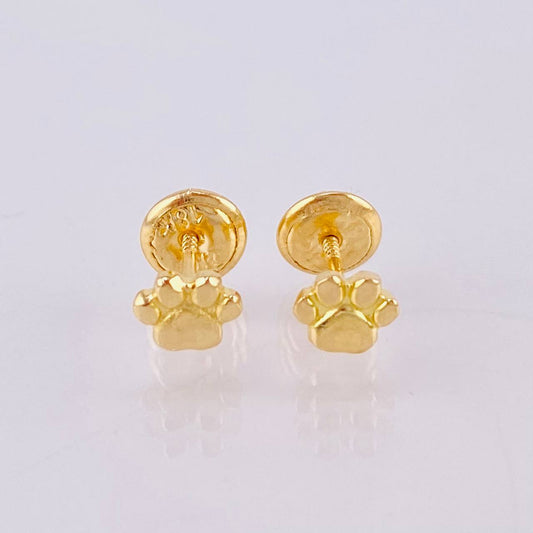 Topos Huella 0.95 g / in / 4.8 mm Oro Amarillo 18K