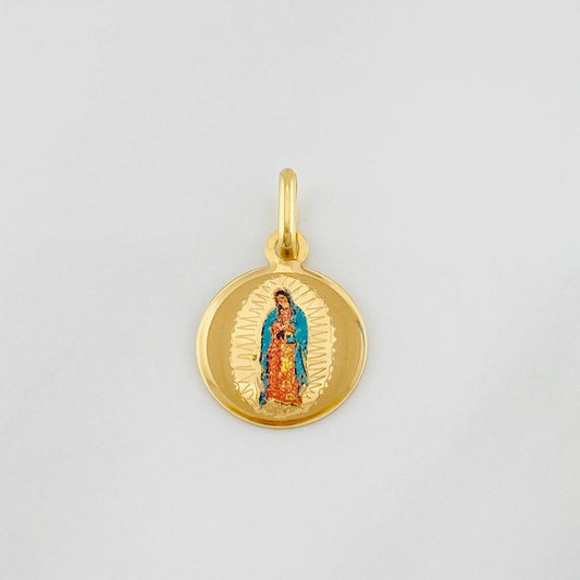 Dije Virgen Guadalupe 0.45g / 3/4 in Oro Amarillo 18K