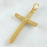 Cross Mesh Pendant 3.3gr / 5cm / 18K Gold Cross Mesh Pendant 3.3gr / 5cm / 18K Gold
