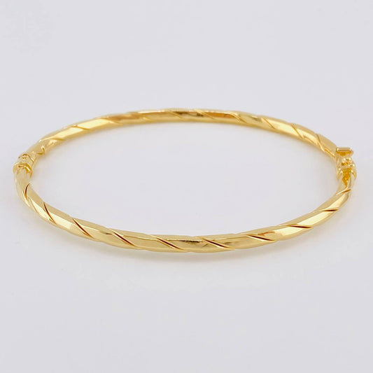 Pulso Aro Espiral 4.05 g / 7 1/2 in / 2.8 mm Oro Amarillo 18K