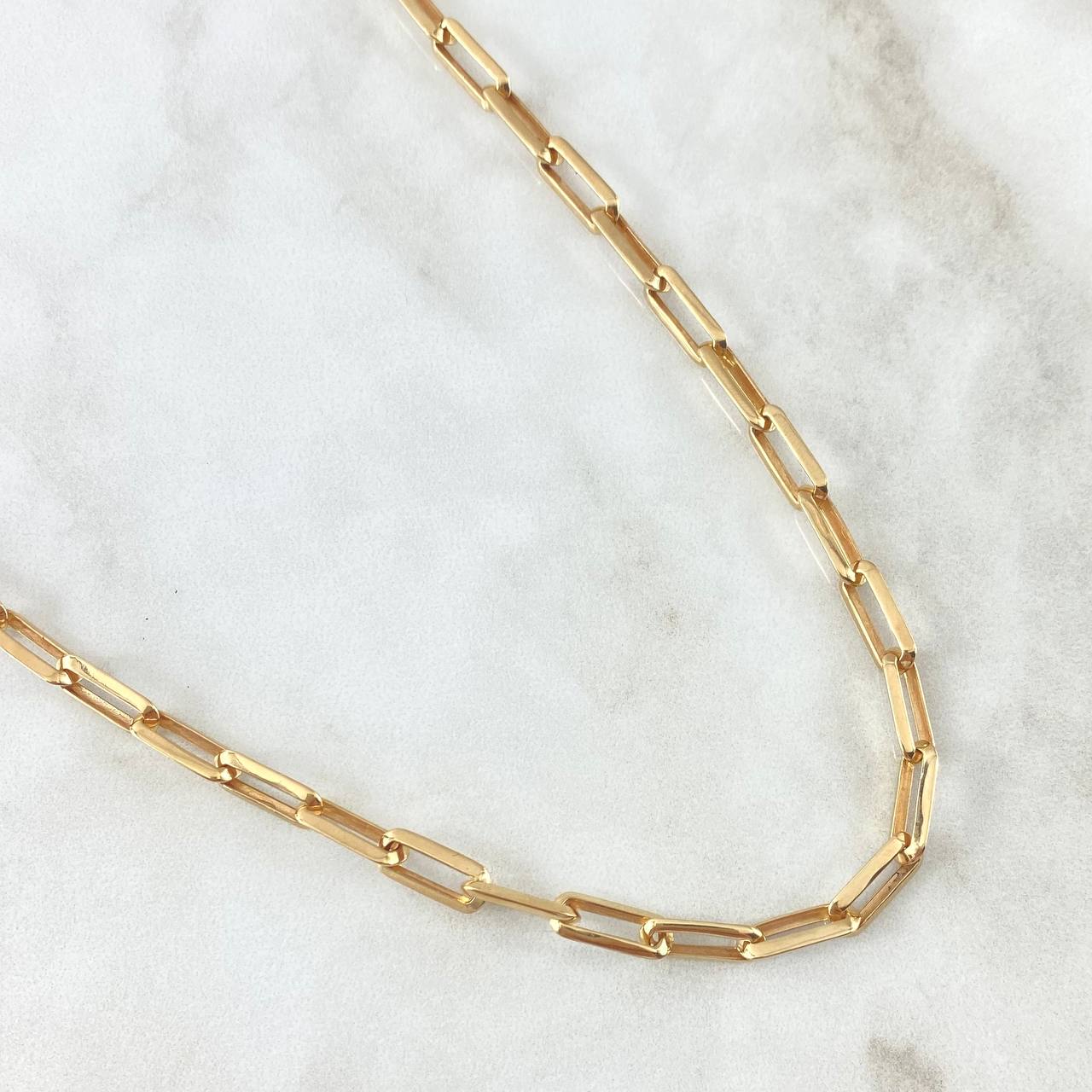 Cadena Cajón 24.6gr / 65cm / 5mm Lisa Oro Amarillo +3 18K Cadena Cajón 24.6gr / 65cm / 5mm Lisa Oro Amarillo +3 18K