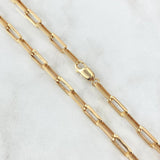 Cadena Cajón 24.6gr / 65cm / 5mm Lisa Oro Amarillo +3 18K Cadena Cajón 24.6gr / 65cm / 5mm Lisa Oro Amarillo +3 18K