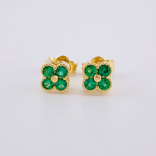 Topos Trebol 1.25g / in / 5mm Oro Amarillo 18K