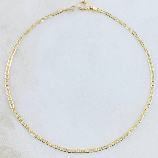 Pulso Escalera 0.9gr / 21cm / Oro Amarillo +3 18K