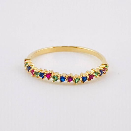 Wave Ring 1.15gr / T6 / 18K Yellow Gold