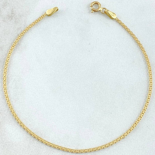 Pulso Chino 1gr / 7 1/2 in / Oro Amarillo +1 18K !