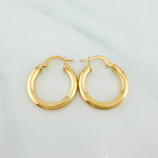 Candongas Clau 2 g / 1 in Oro Amarillo 18K