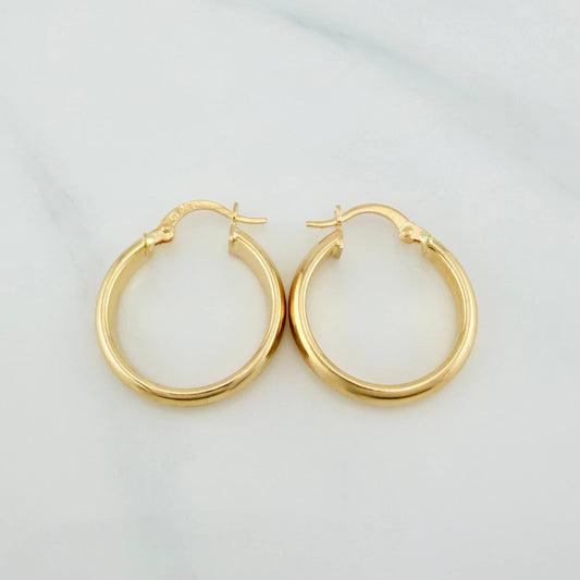 Candongas Nati 2.4 g / 1 in Oro Amarillo 18K