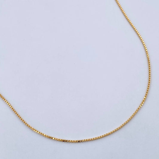 Cadena Veneciana 2.95gr / 50.3cm / +3 Oro 18K !