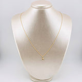 Set Cadena y Dije Singapur + Corazón 1.25gr / 19 3/4 in / 1mm Oro Amarillo 18K * Set Cadena y Dije Singapur + Corazón 1.25gr / 19 3/4 in / 1mm Oro Amarillo 18K *