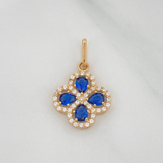 Dije Trebol 1.6 g / 3/4 in Oro Amarillo 18K