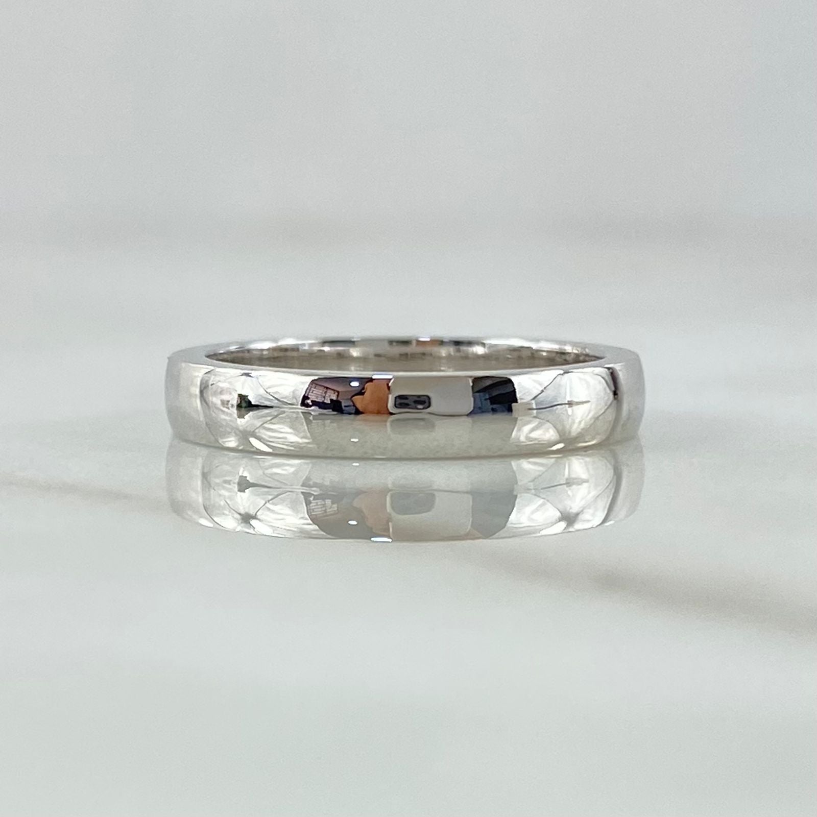 Fabricación Anillo Argolla Media Caña Matrimonio 5gr, Oro 18K 730