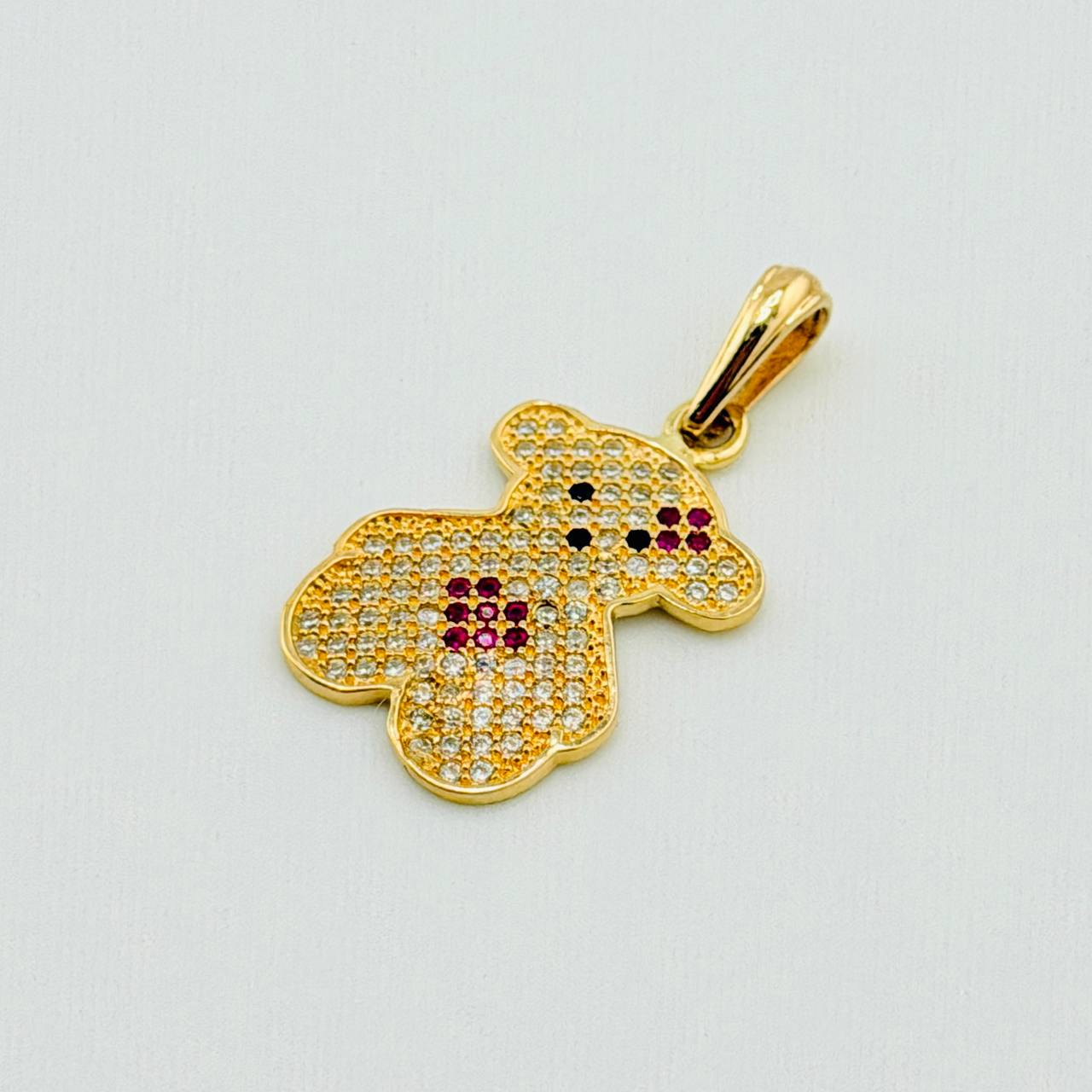 Dije Oso Ts 2.15gr / 1 in / Oro Amarillo 18K © Dije Oso Ts 2.15gr / 1 in / Oro Amarillo 18K ©