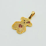 Dije Oso Ts 2.15gr / 1 in / Oro Amarillo 18K © Dije Oso Ts 2.15gr / 1 in / Oro Amarillo 18K ©