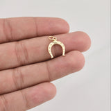 Dije Herradura 0.95gr / 3/4 in / Oro Amarillo +4 18K Dije Herradura 0.95gr / 3/4 in / Oro Amarillo +4 18K